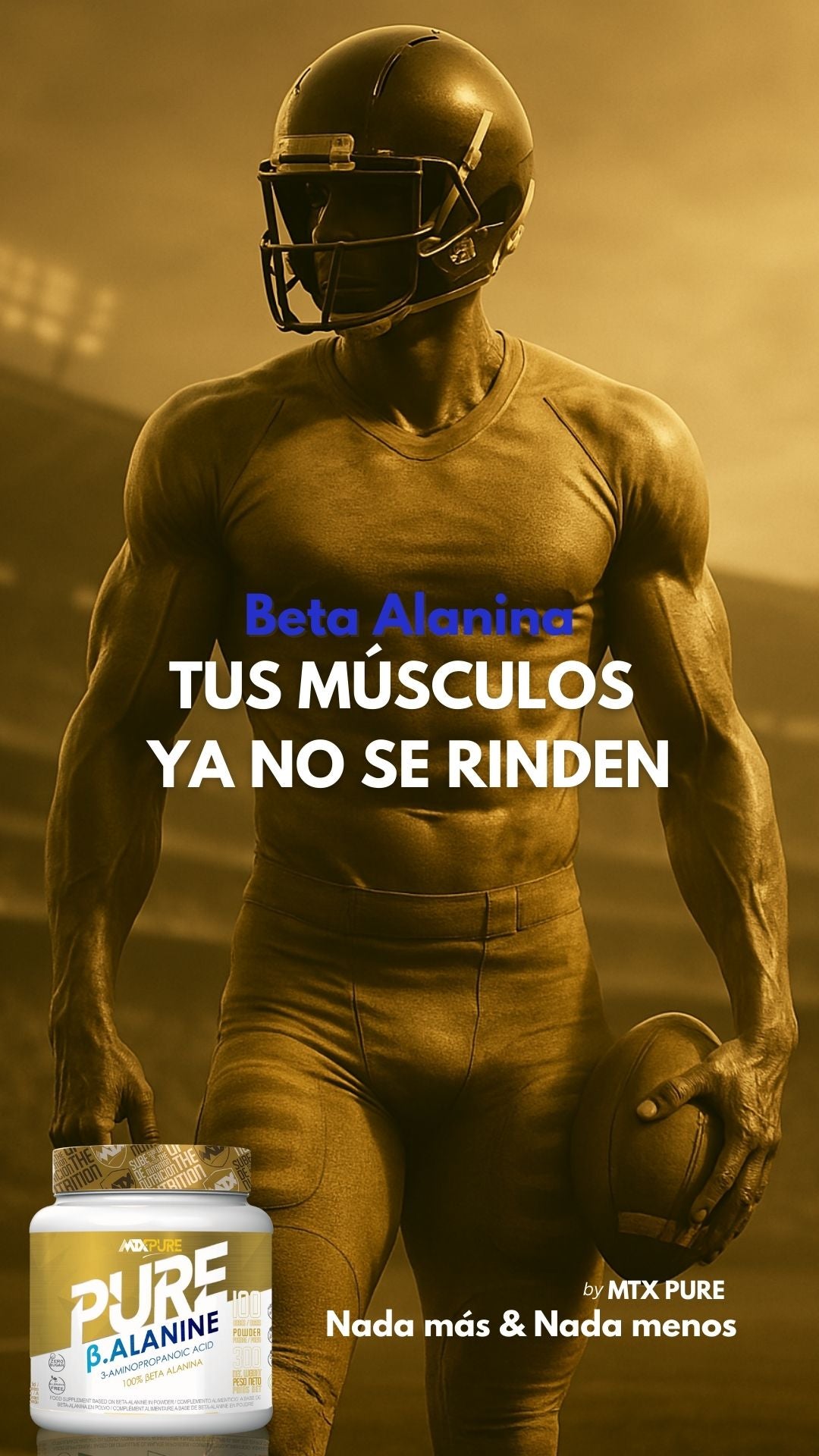 PURE BETA-ALANINE | Beta-Alanina (ácido 3-aminopropanoico) | 300g