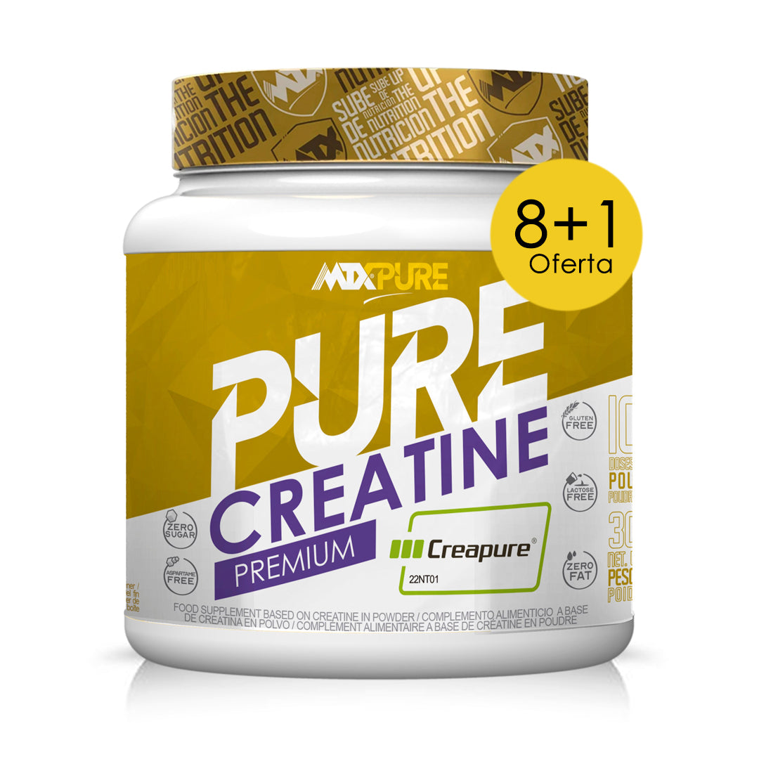 PURE CREATINE™ | Creapure® | OFERTA 8+1 300G-500G