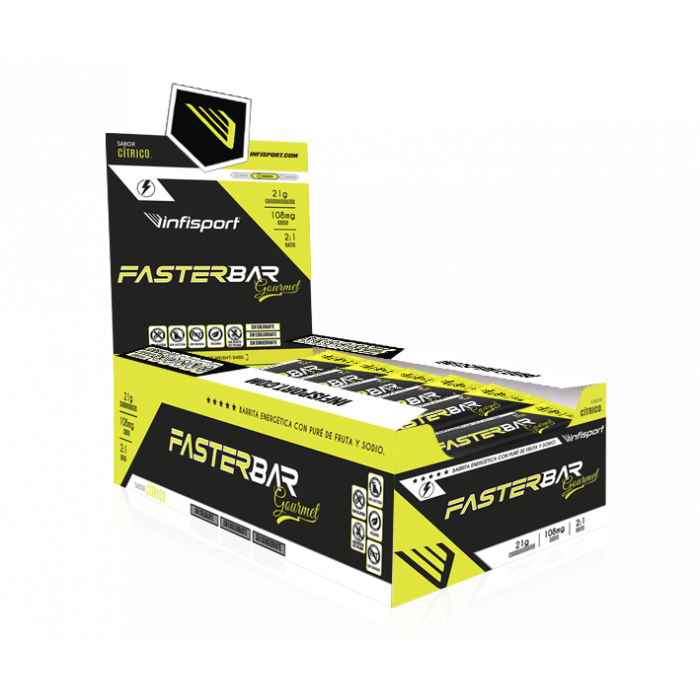 FASTER BAR GOURMET (BARRITA TIPO MEMBRILLO) RATIO GLUCOSA VS FRUCTOSA 2:1