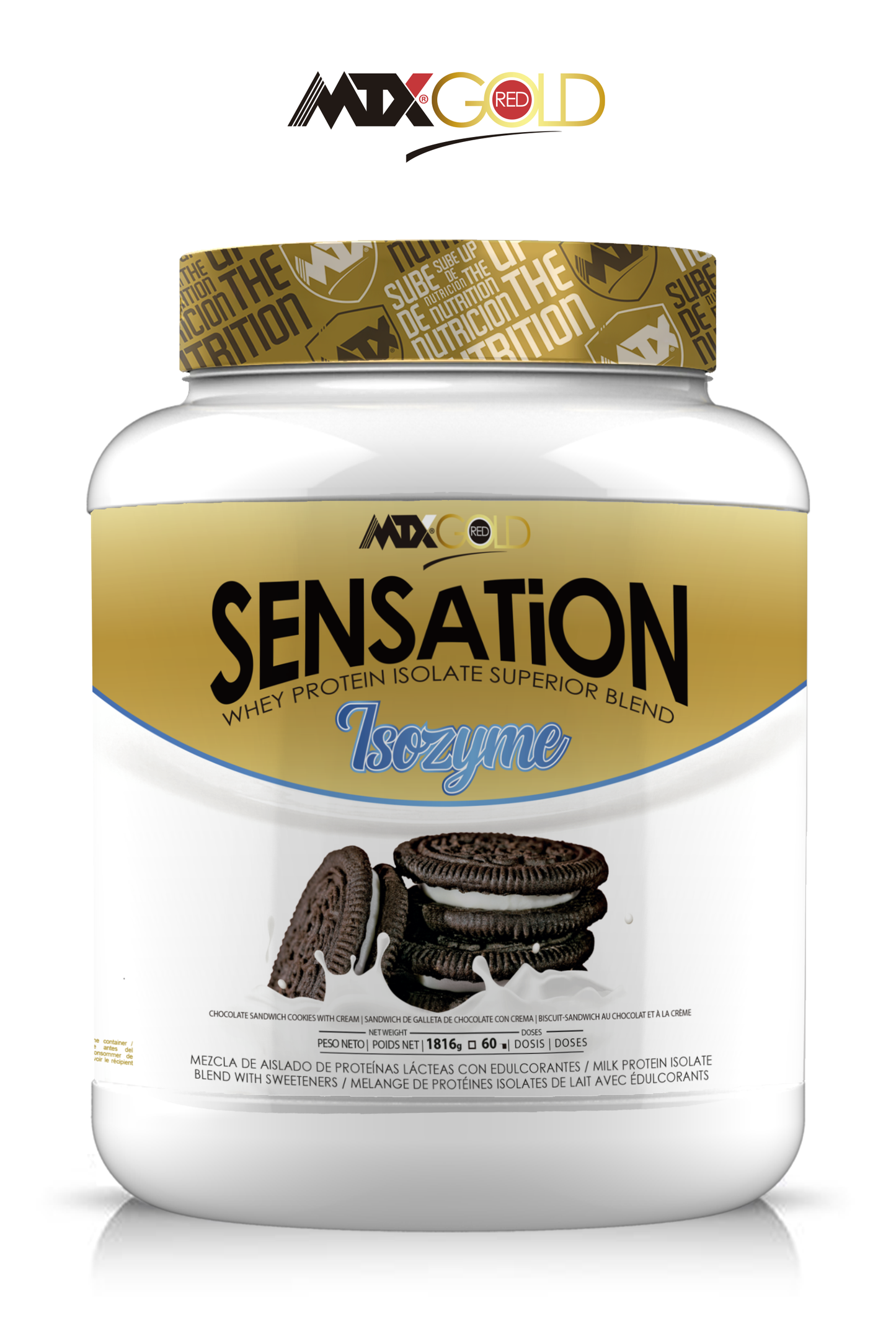 ISOZYME™ Sensation | Aislado (CFM) GOURMET (PVPR: 908g=43,9€ 1816g=81,70€)