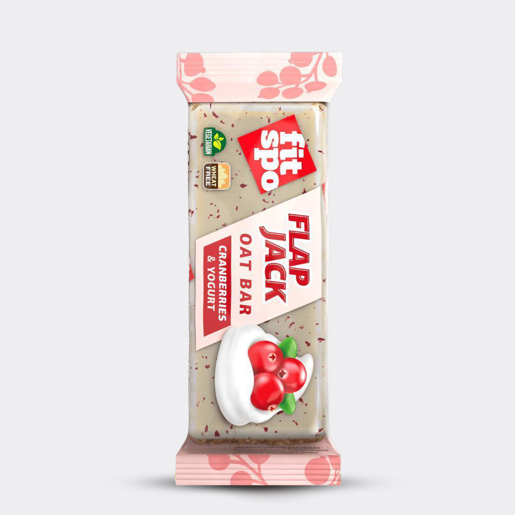 FitSpo FLAPJACK™ – Avena & Cobertura Yogurt
