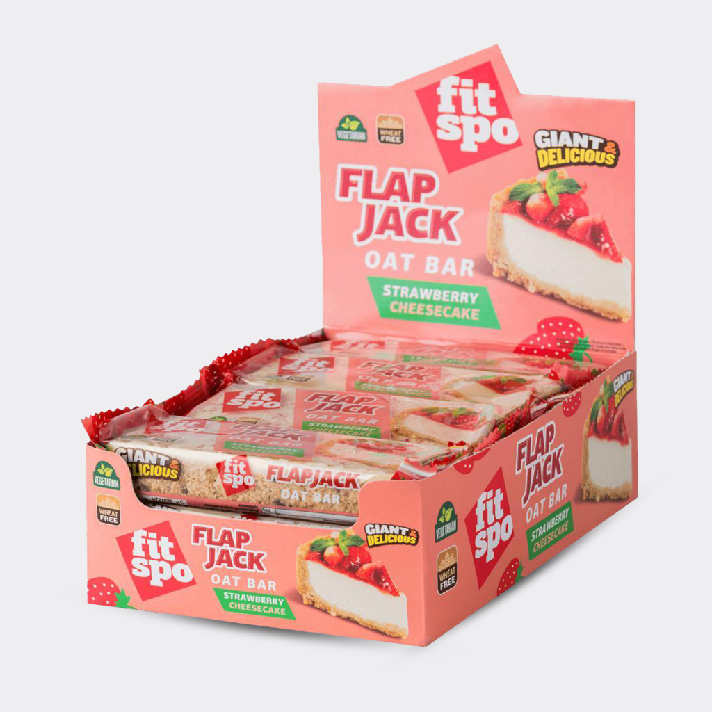 FitSpo FLAPJACK™ – Avena & Cobertura Yogurt