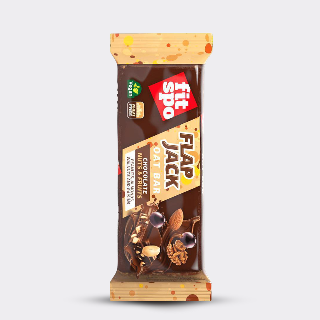 FitSpo FLAPJACK™ – Avena & Cobertura Yogurt