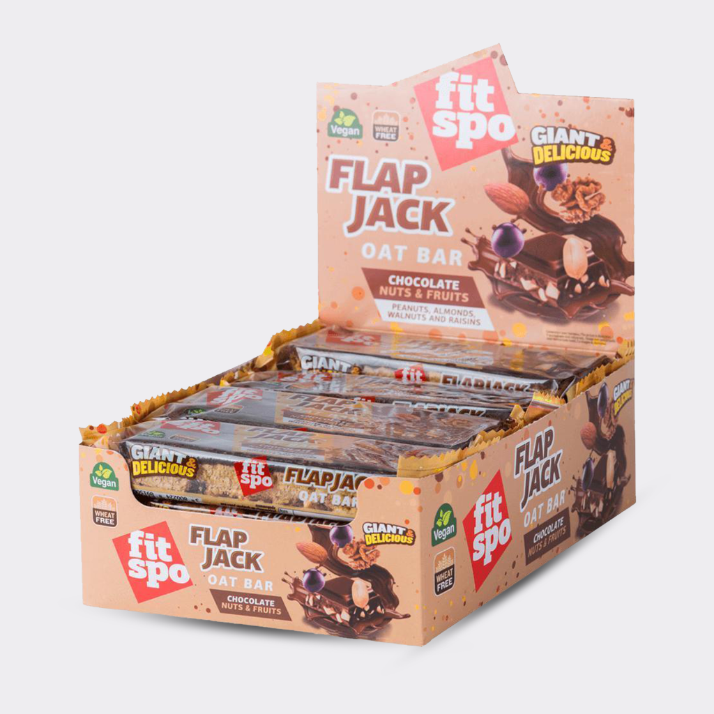 FitSpo FLAPJACK™ – Avena & Cobertura Yogurt