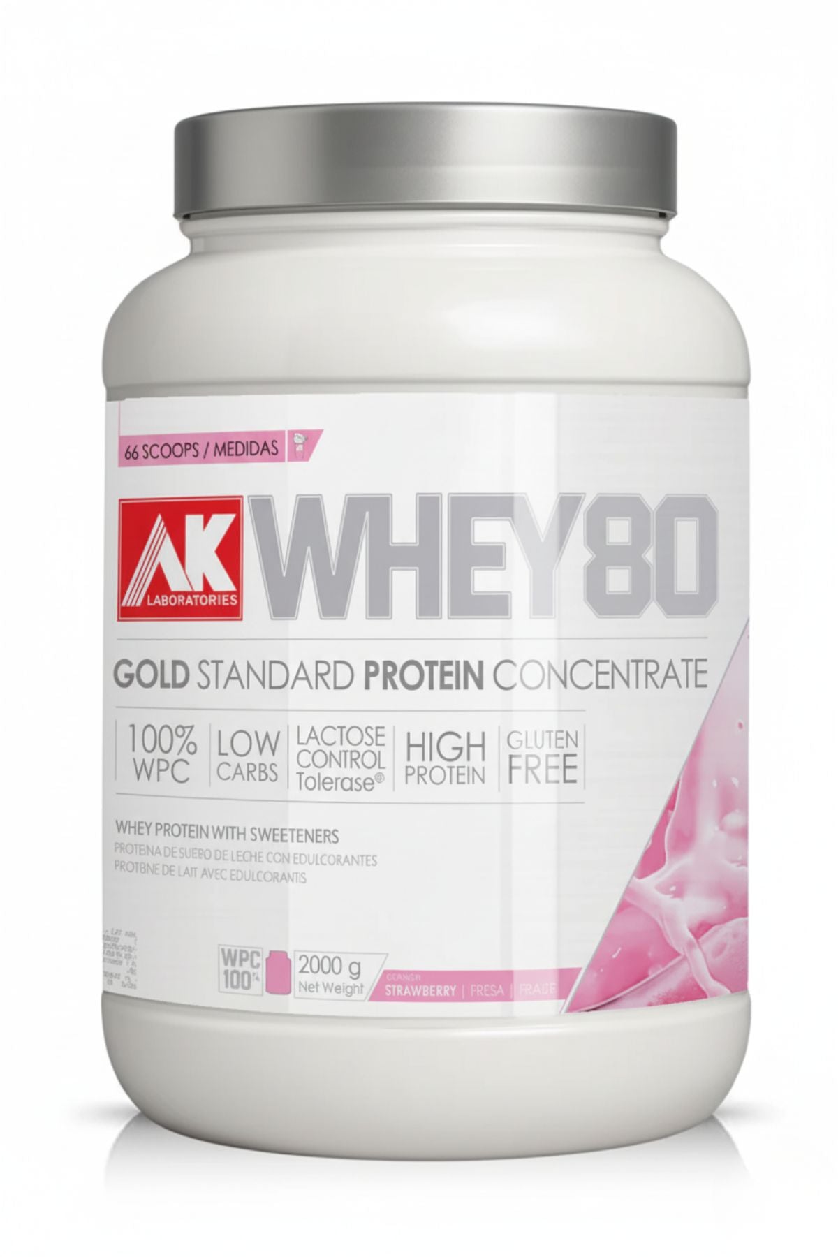 WHEY 80 AK ™ [2 KG]. PVPR: 71,90€ OFERTA 11+1