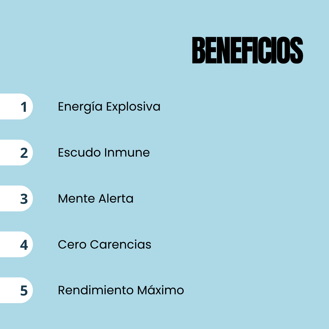 OMNIVIT™  | Complejo Multivitamínico experto para tu día a día