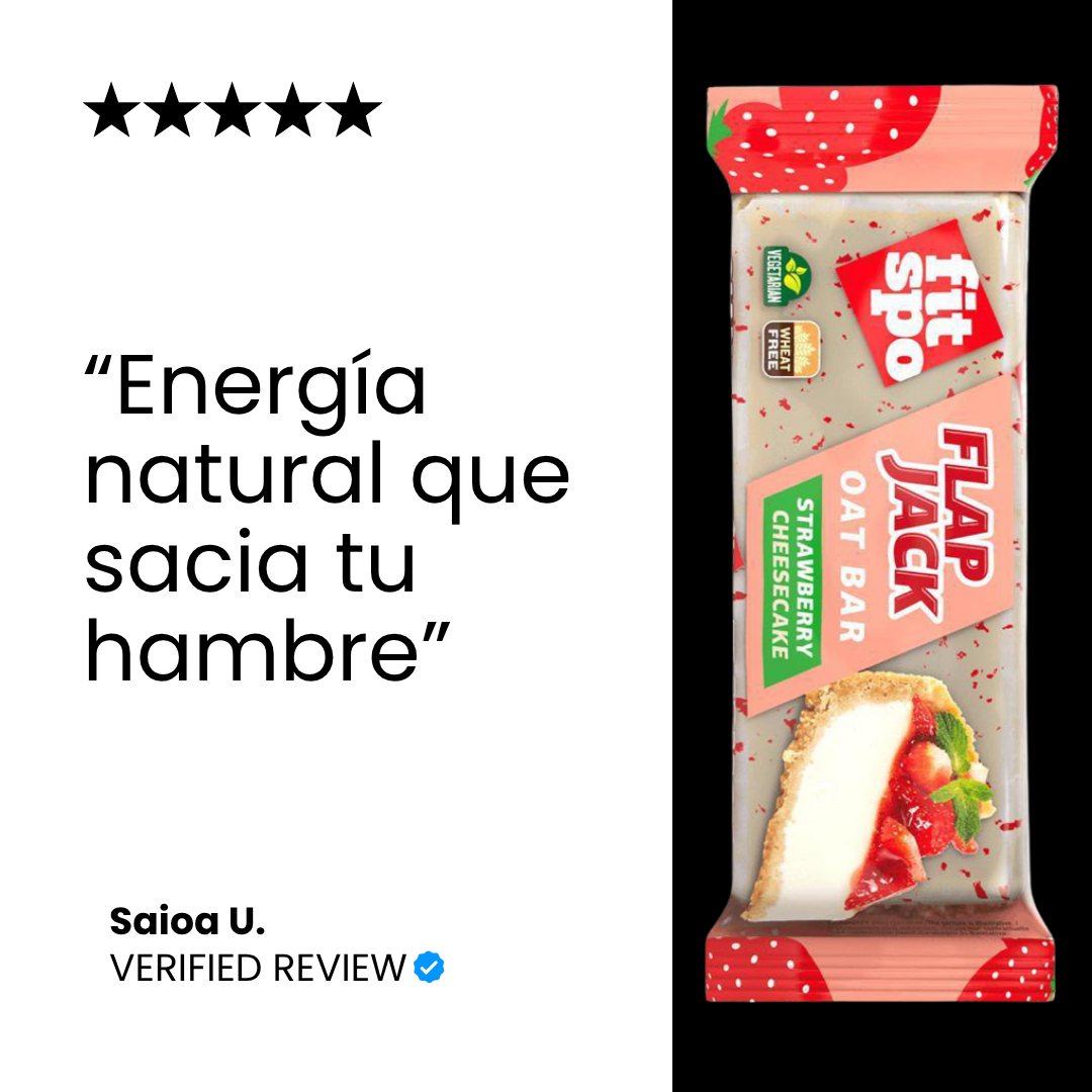FitSpo FLAPJACK™ – Avena & Cobertura Yogurt