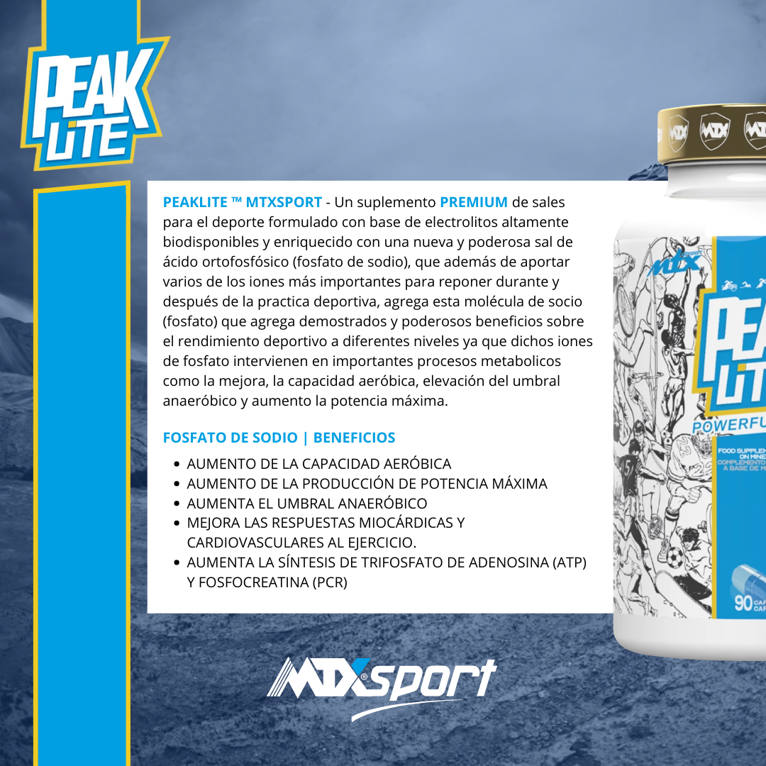 PEAKLITE ™ (OFERTA 7+1) [90caps / 936mg] PVP(unidad): 14,9€