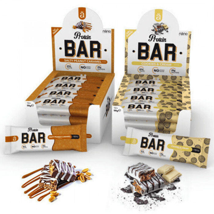 BAR protein | Barritas multicapa super Crunch Hight Protein | Sugar FREE Box 15 Units 55g (P.V.P.r.: 39.75)