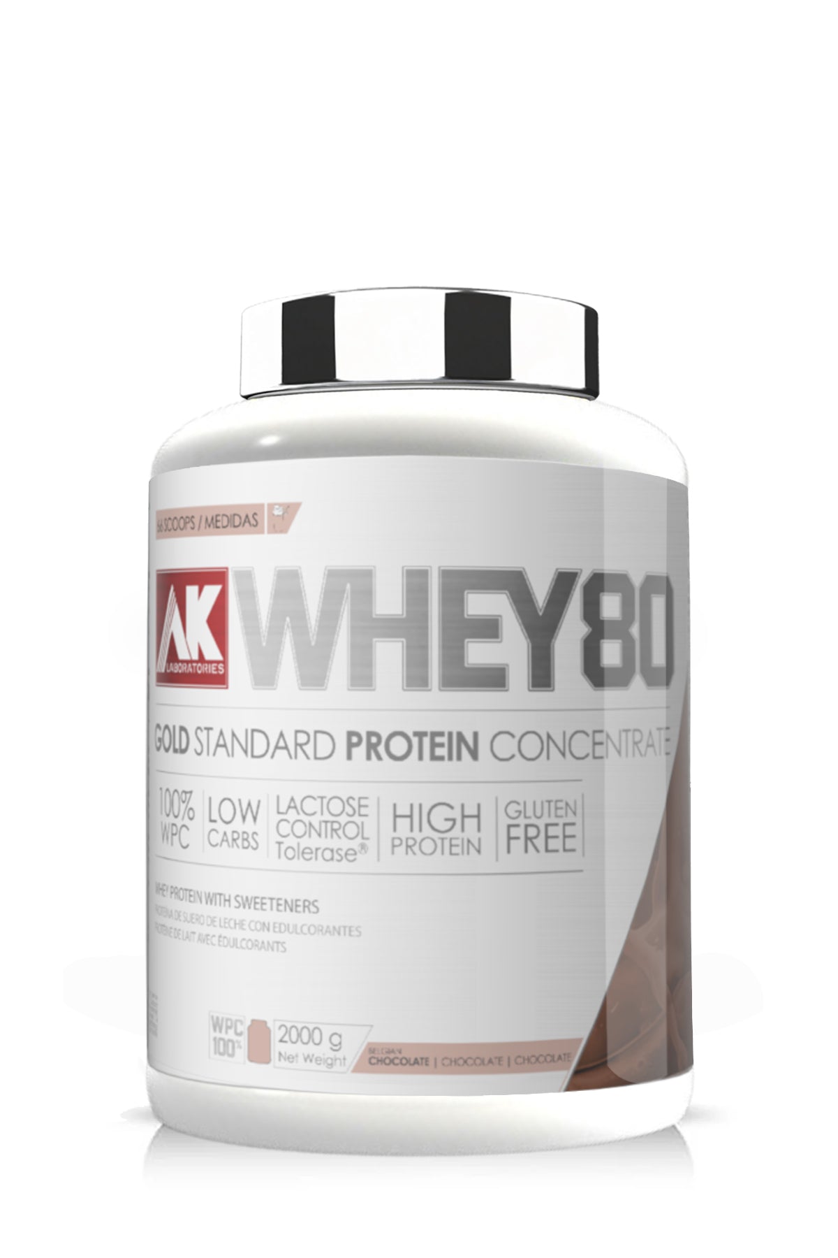 WHEY 80 AK ™ [2 KG]. PVPR: 71,90€ OFERTA 11+1
