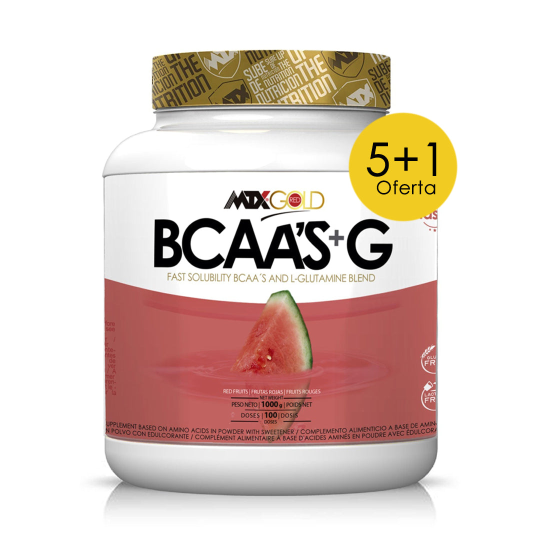 BCAA+G ™ (OFERTA 5+1) [1000GR] PVPR (unidad): 63,90€