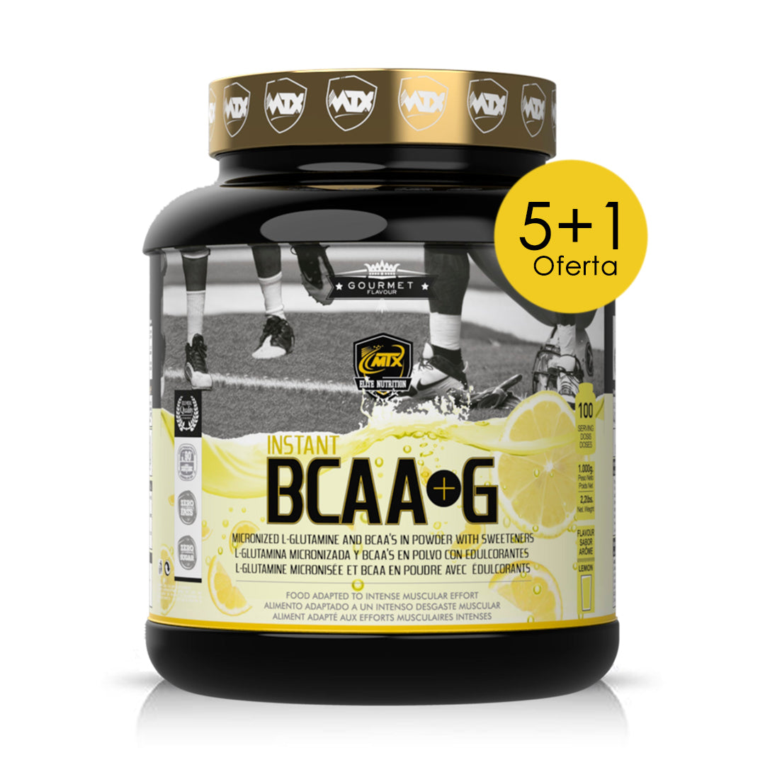 BCAA+G ™ (OFERTA 5+1) [1000GR] PVPR (unidad): 63,90€