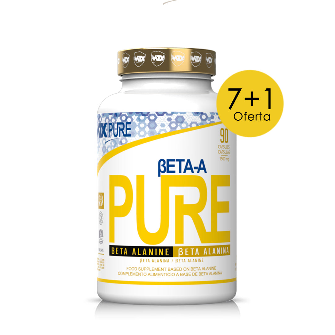 BETA ALANINE PURE ™ (OFERTA 7+1) [90CAP/1500MG] PVP (unidad) : 22,9€