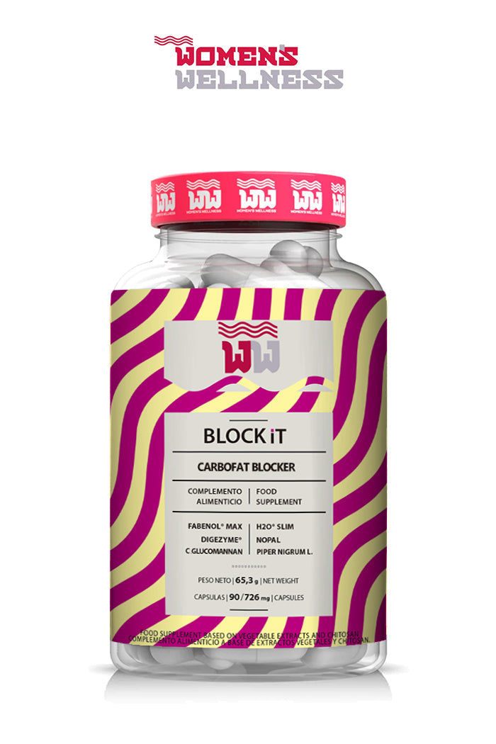 BLOCK iT ™ [Women Carb/Fat Blocker] (OFERTA 7+1) 90CAP/726MG** [PVP: 35,9 ]