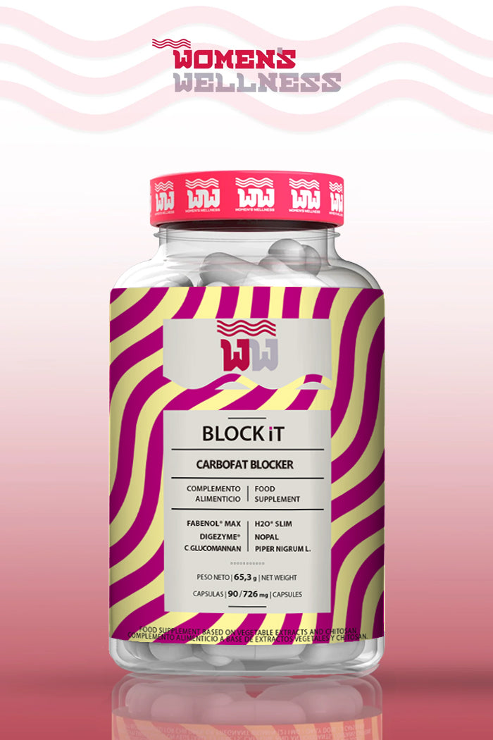 BLOCK iT ™ [Women Carb/Fat Blocker] (OFERTA 7+1) 90CAP/726MG** [PVP: 35,9 ]