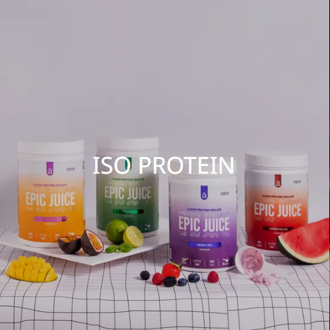 EPIC JUICE | AISLADO DE PROTEÍNA CLEAR - NANO Supps - 875g (P.V.P.r.: 49.90)