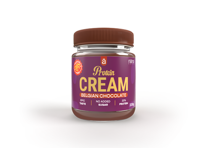 PROTEIN CREAM | CREMA PROTEICA (20%) PARA UNTAR / 330g - NANO Supps - *B2B* (P.V.P.r.: 9,5)