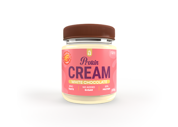 PROTEIN CREAM | CREMA PROTEICA (20%) PARA UNTAR / 330g - NANO Supps - *B2B* (P.V.P.r.: 9,5)