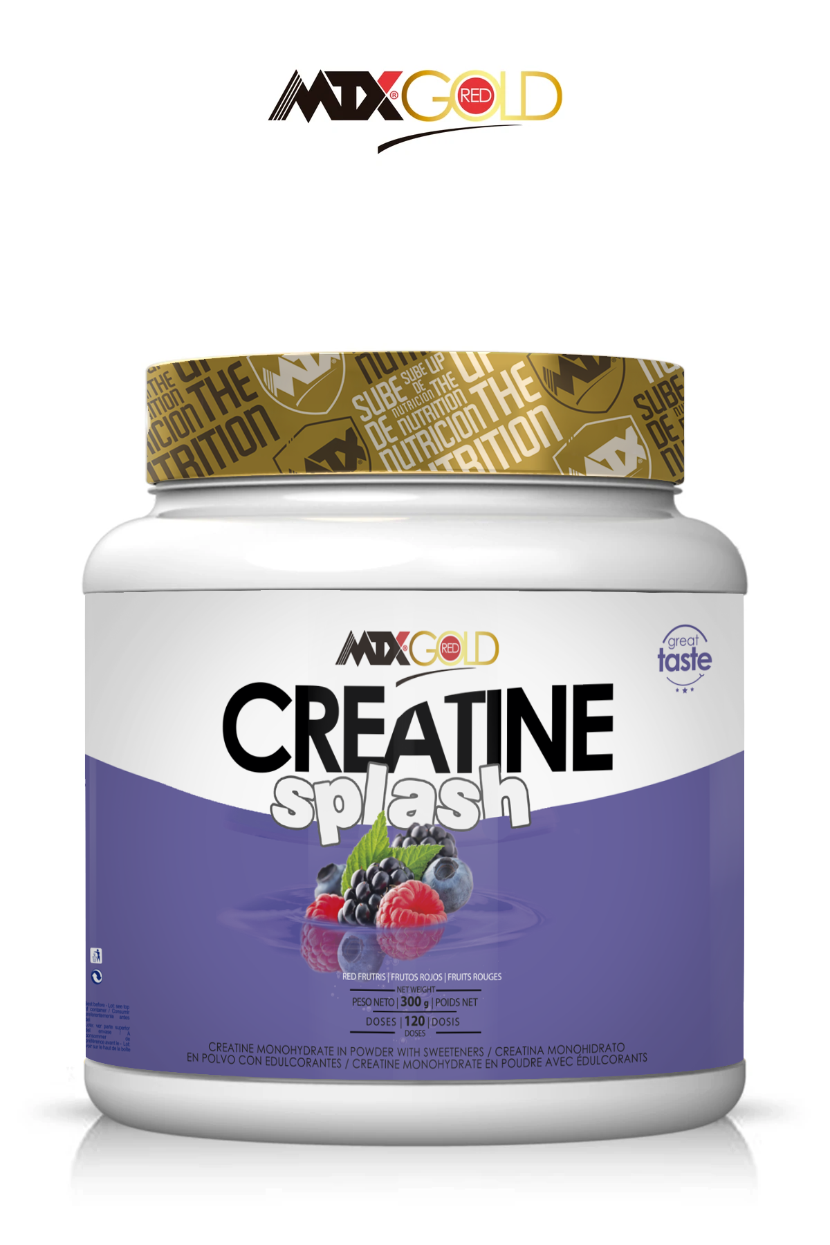 CREATINE Splash (OFERTA 8+1) [300G] (PVP: (unidad) 26,9€)