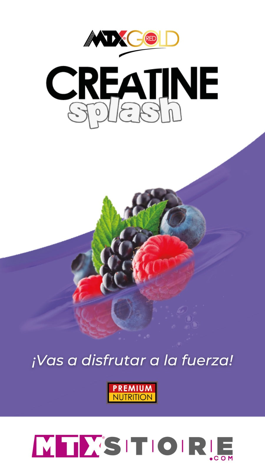 CREATINE Splash (OFERTA 8+1) [300G] (PVP: (unidad) 26,9€)