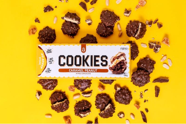 COOKIES Protein | 8 unidades (128g) COOKIE CRUNCH CON COBERTURA SUGAR FREE (P.V.P.r.: 3.40)