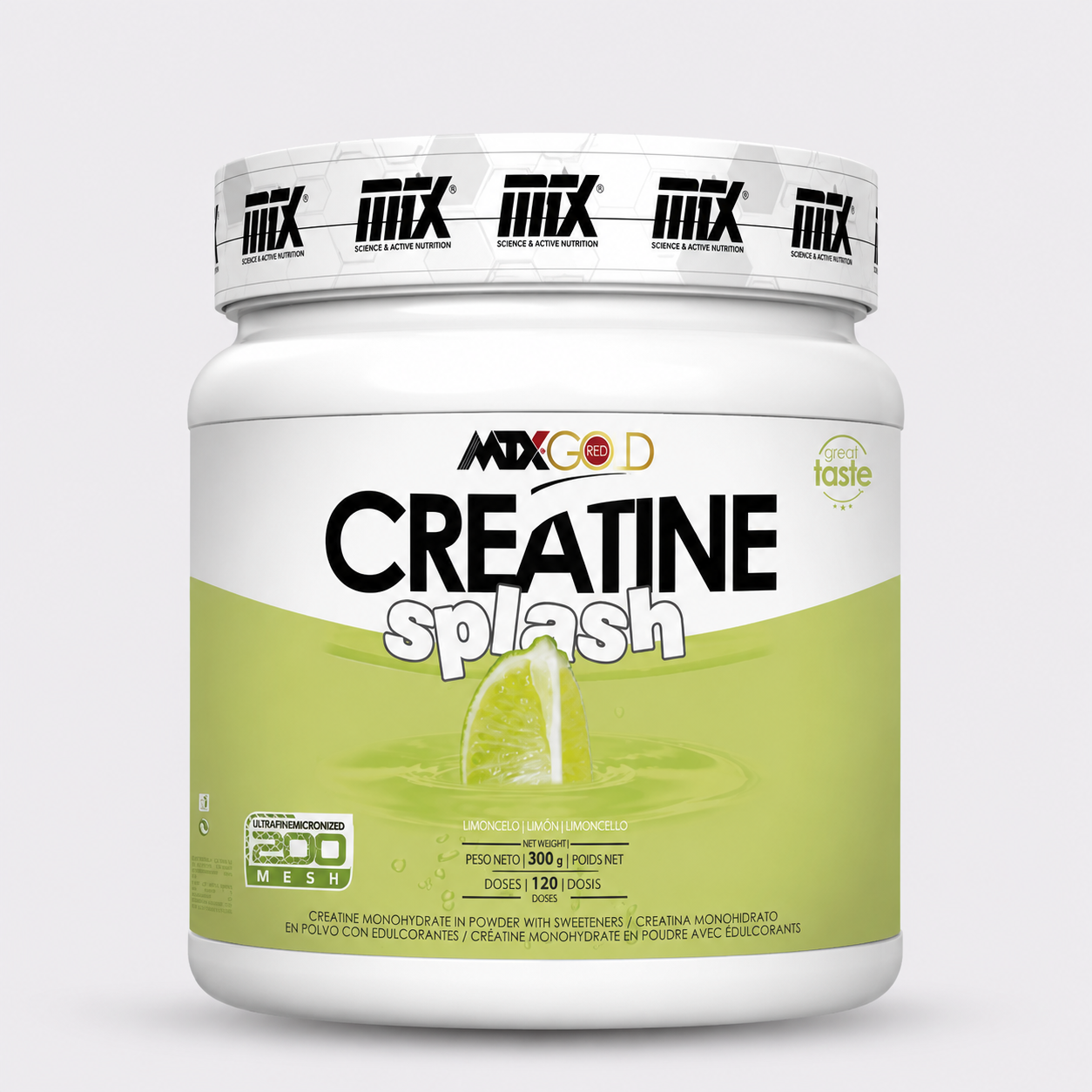 CREATINE Splash ™ 200MESH SABORIZADA [300G] PVPR: 22,90€