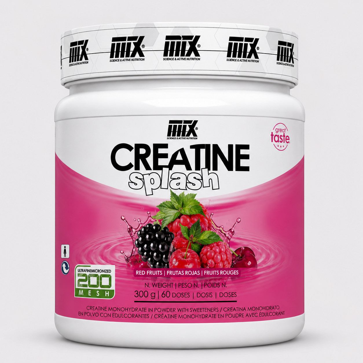 CREATINE Splash ™ 200MESH SABORIZADA [300G] PVPR: 22,90€