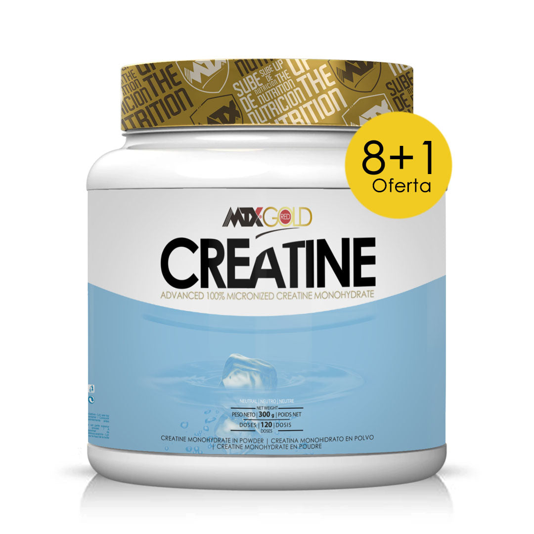 CREATINE ™ [300G] (OFERTA 8+1) SABOR NEUTRO CREATINA MONOHIDRATO EN POLVO PVP: (300g:26,90€ 500g: 39,90€)