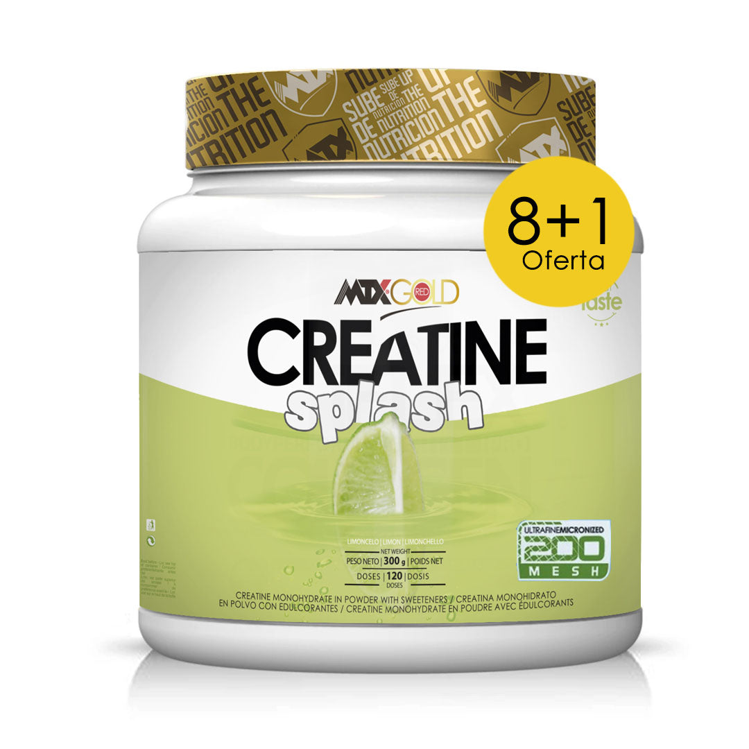 CREATINE Splash (OFERTA 8+1) [300G] (PVP: (unidad) 26,9€)