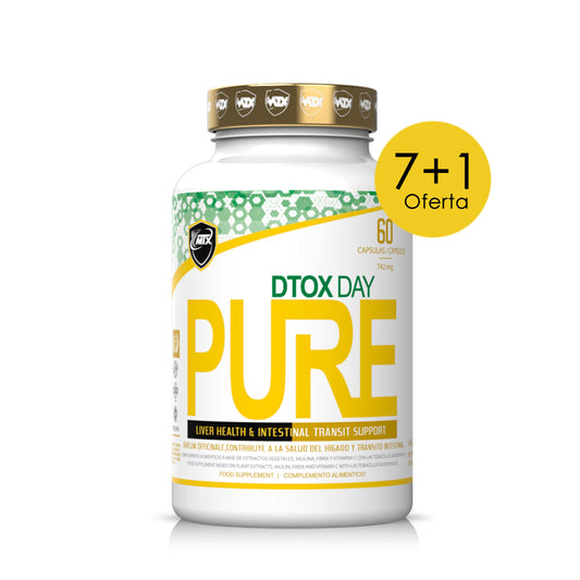 DTOX DAY PURE ™(OFERTA 7+1) [60CAP/742MG] PVP(unidad): 9,75€