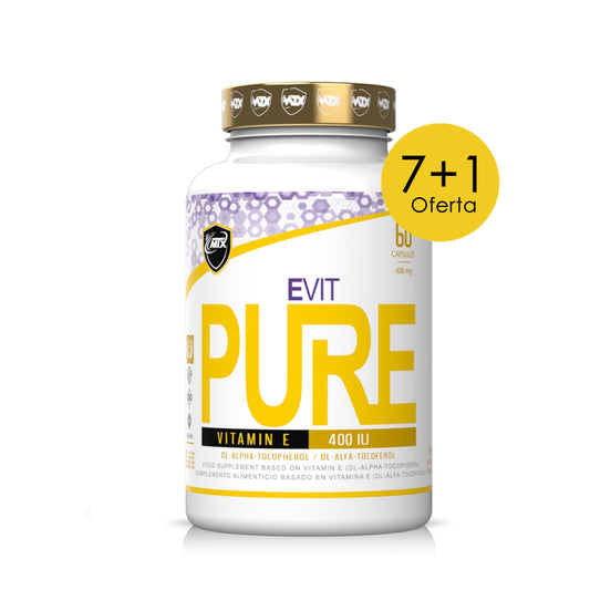 EVIT PURE ™ (OFERTA 7+1) [Vitamin E] 60 PER/400IU PVP(unidad): 12,9€