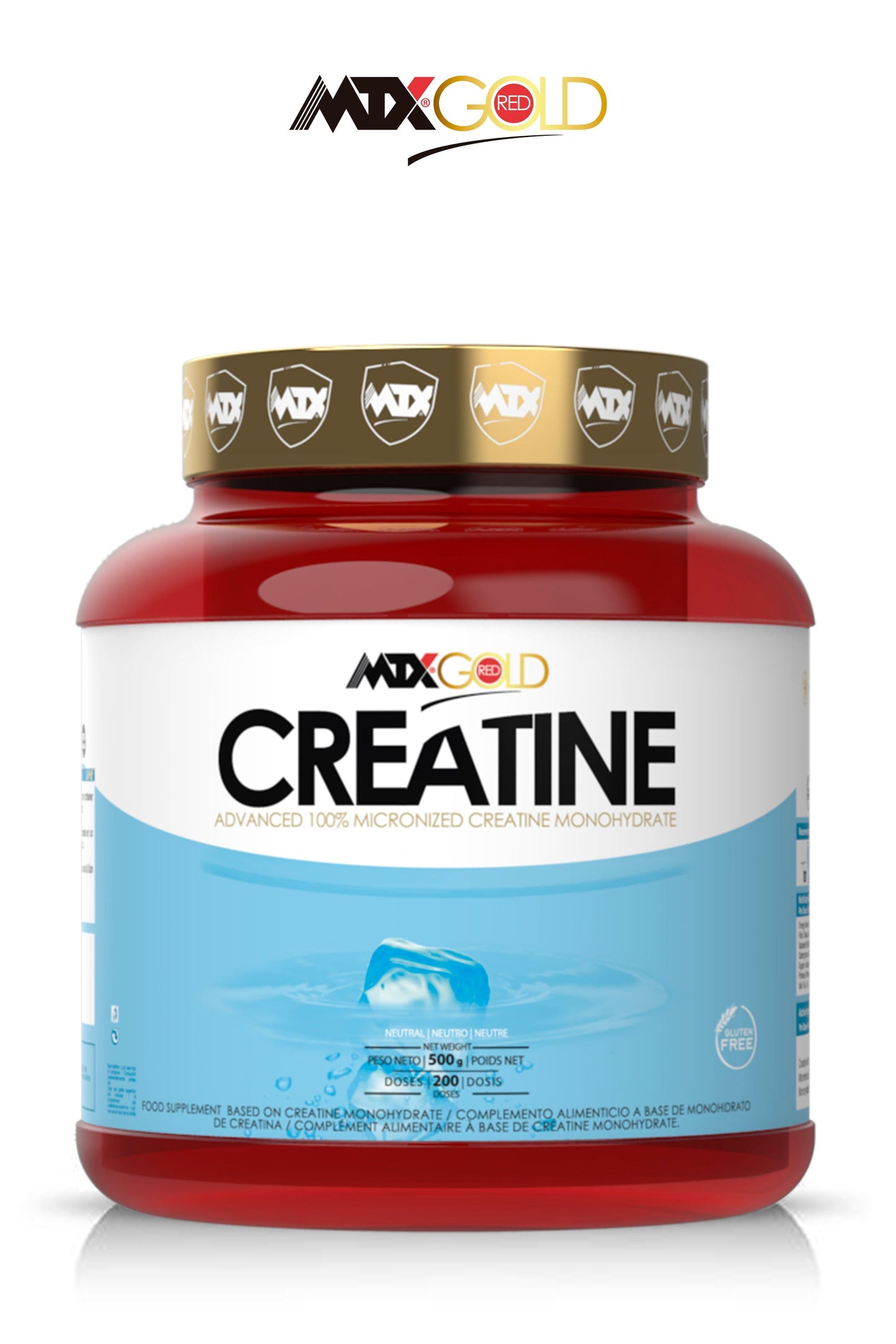 CREATINE ™ MONOHIDRATO 200mesh [300g/500g] SABOR NEUTRO EN POLVO PVPR: (300g:26,90€ 500g: 39,90€)