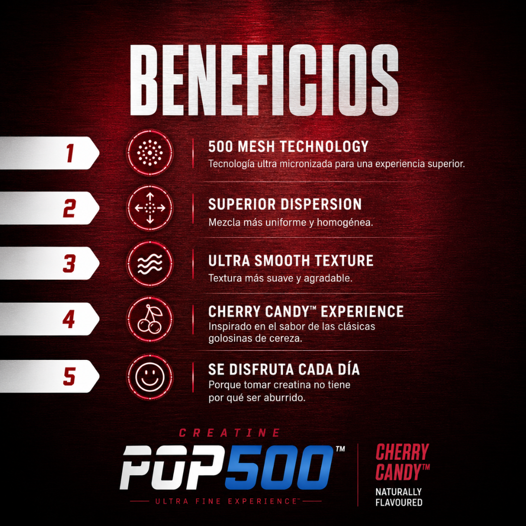 CREATINE ™500mesh 300g saborizada PVPR 24,90€