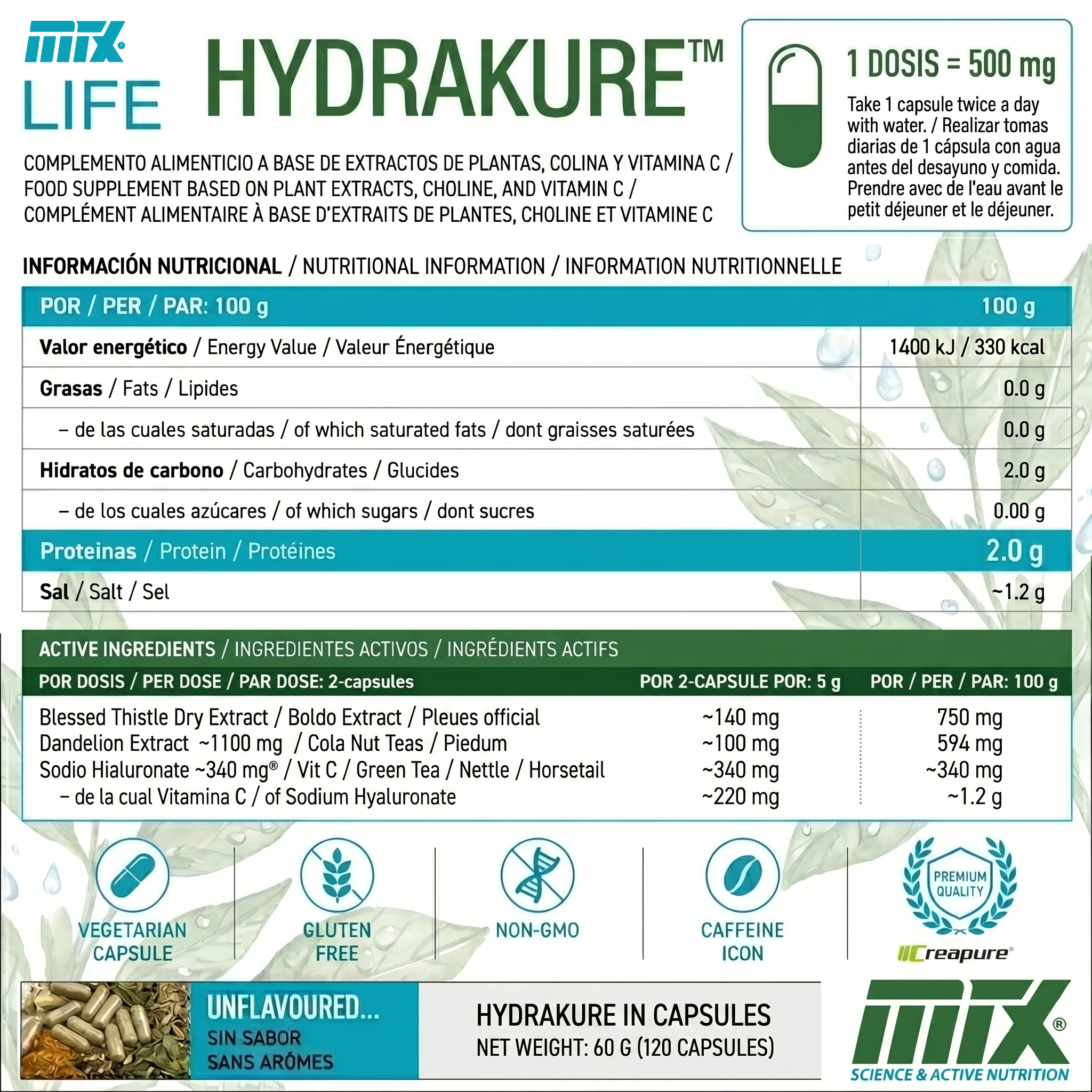 HYDRAKURE™ - Herbal  Water Loss