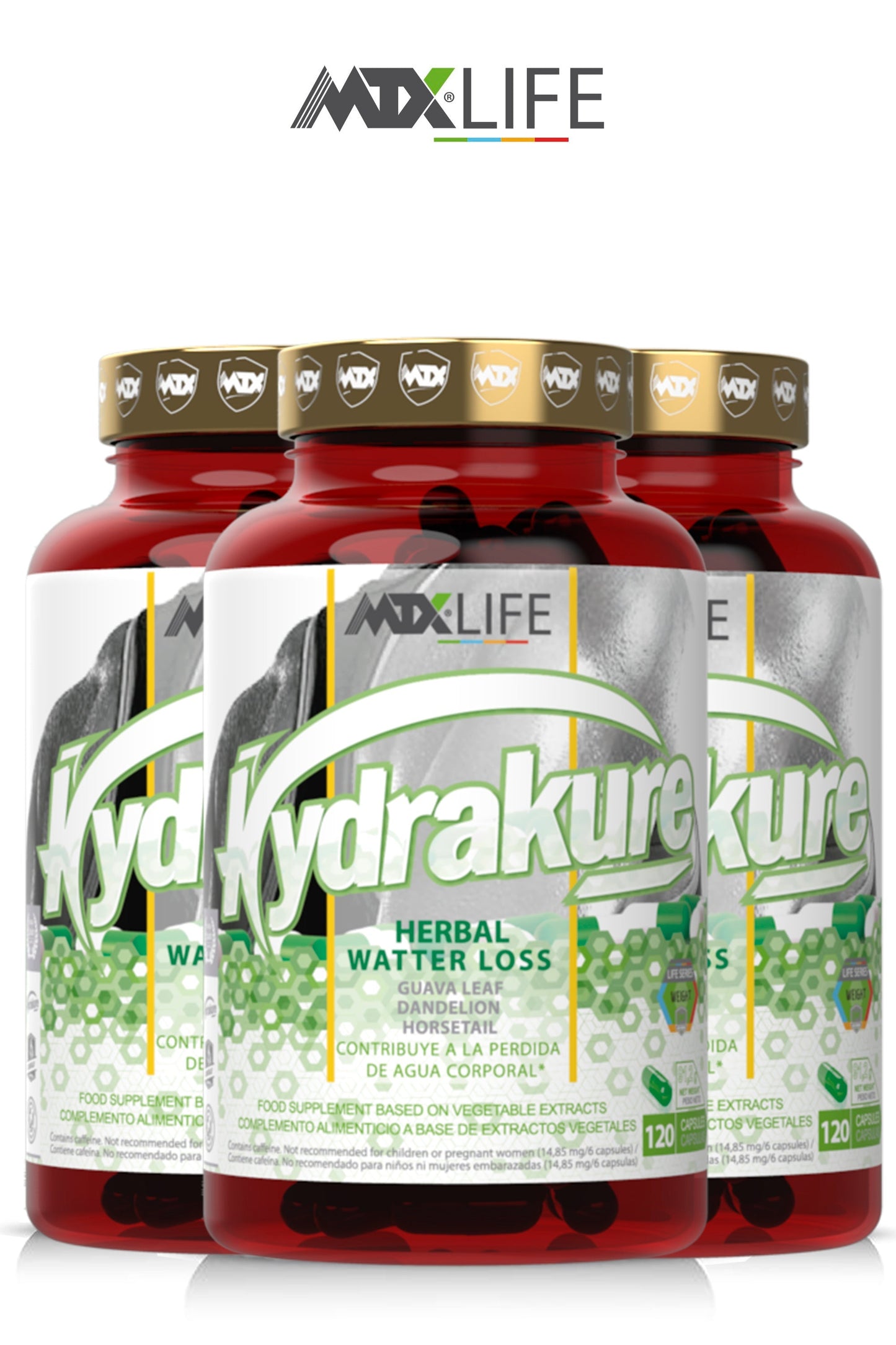 HYDRAKURE ™ (OFERTA 7+1) [120CAP/750G] *. PVP(unidad): 24,9€