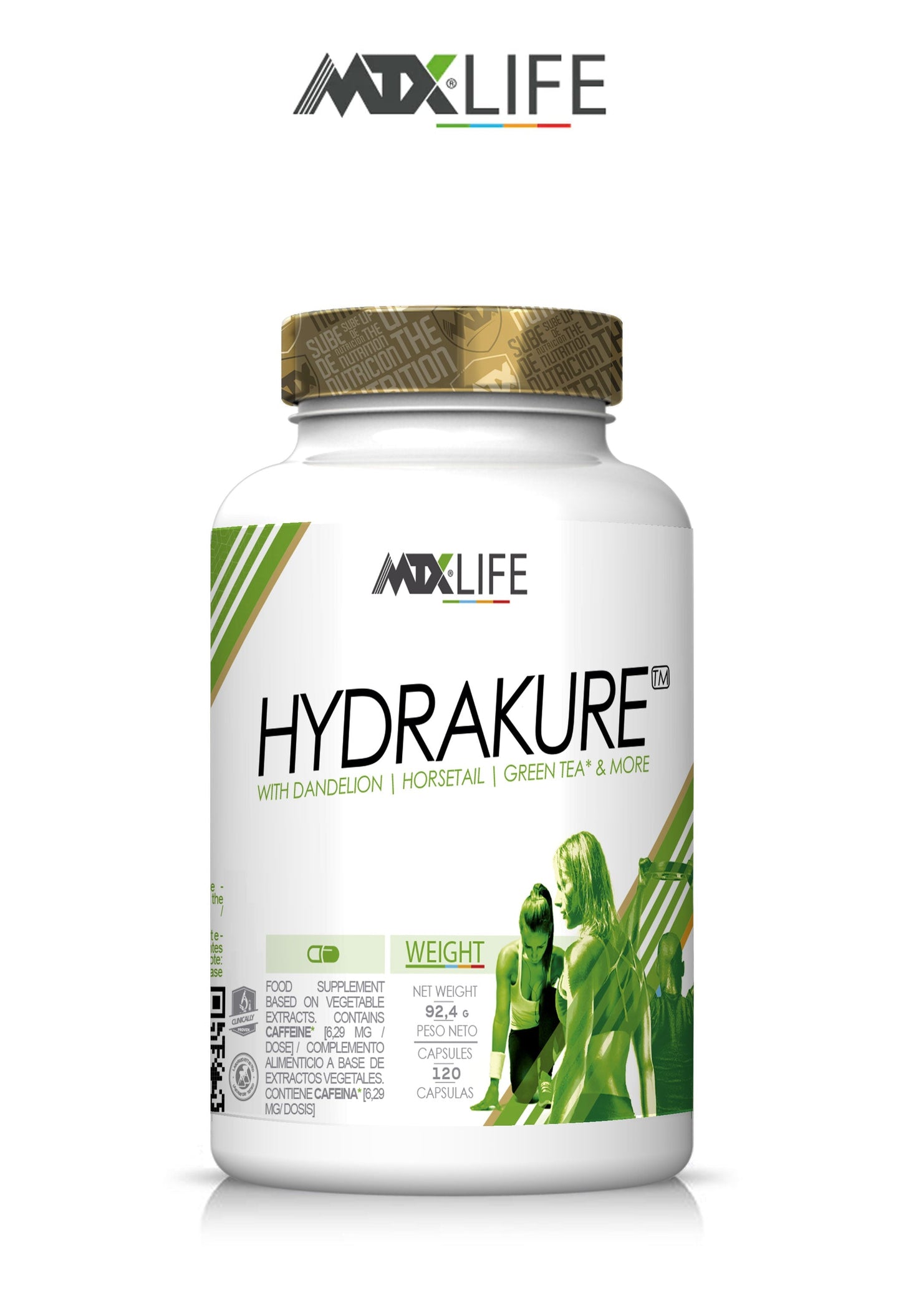 HYDRAKURE ™ (OFERTA 7+1) [120CAP/750G] *. PVP(unidad): 24,9€