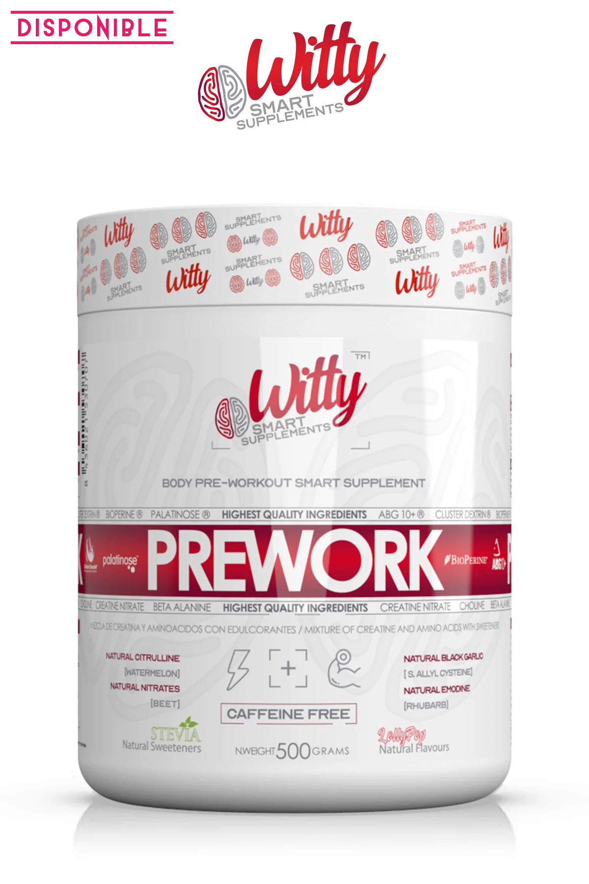 PREWORK WiTTY™(OFERTA 4+1) [500G] PVP(unidad): 42,9€