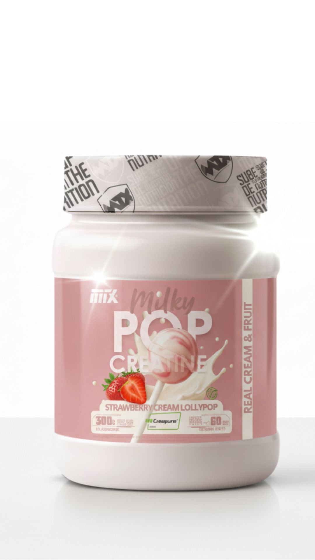CREATINE POP™ | Lollipop Edition Creapure®  EN POLVO  Saborizada 300g | OFERTA 8+1