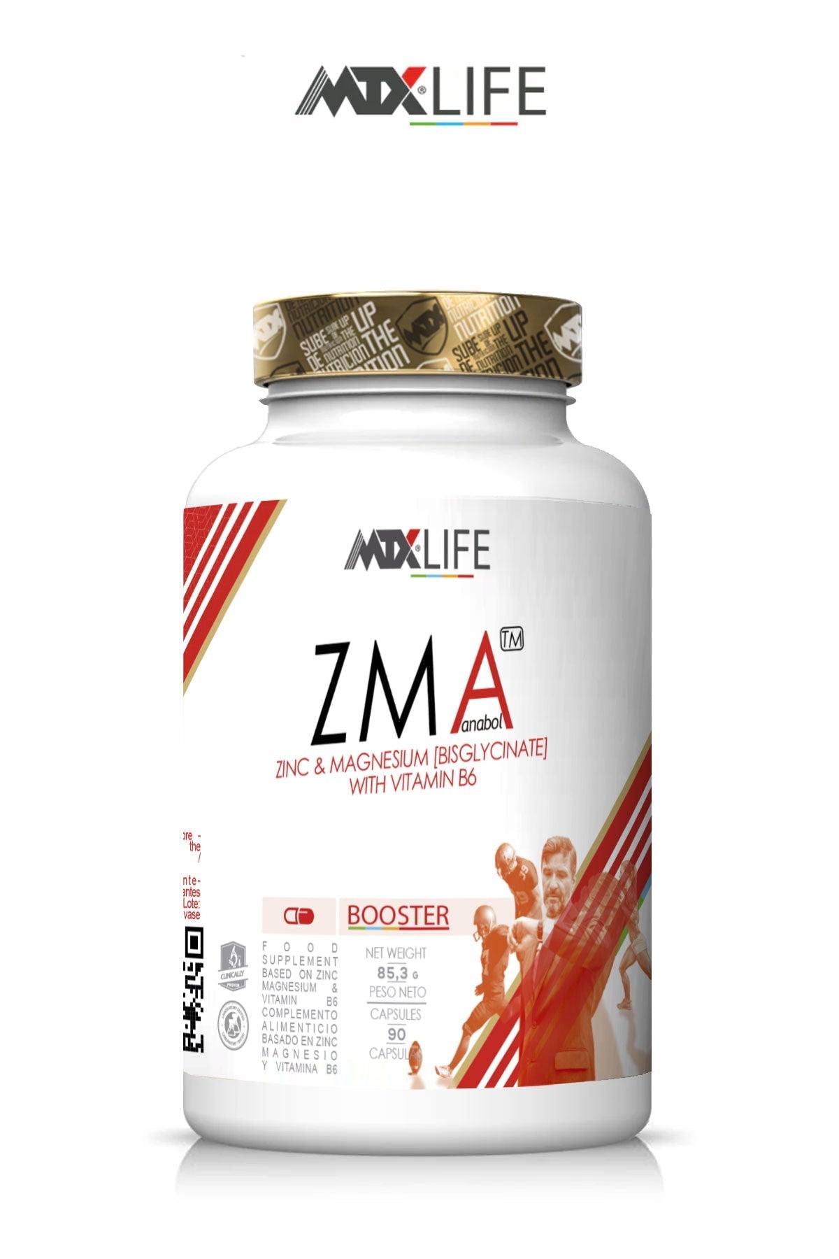 ZMA LIFE™(OFERTA 7+1) [90 caps] * PVP(unidad): 16,9€