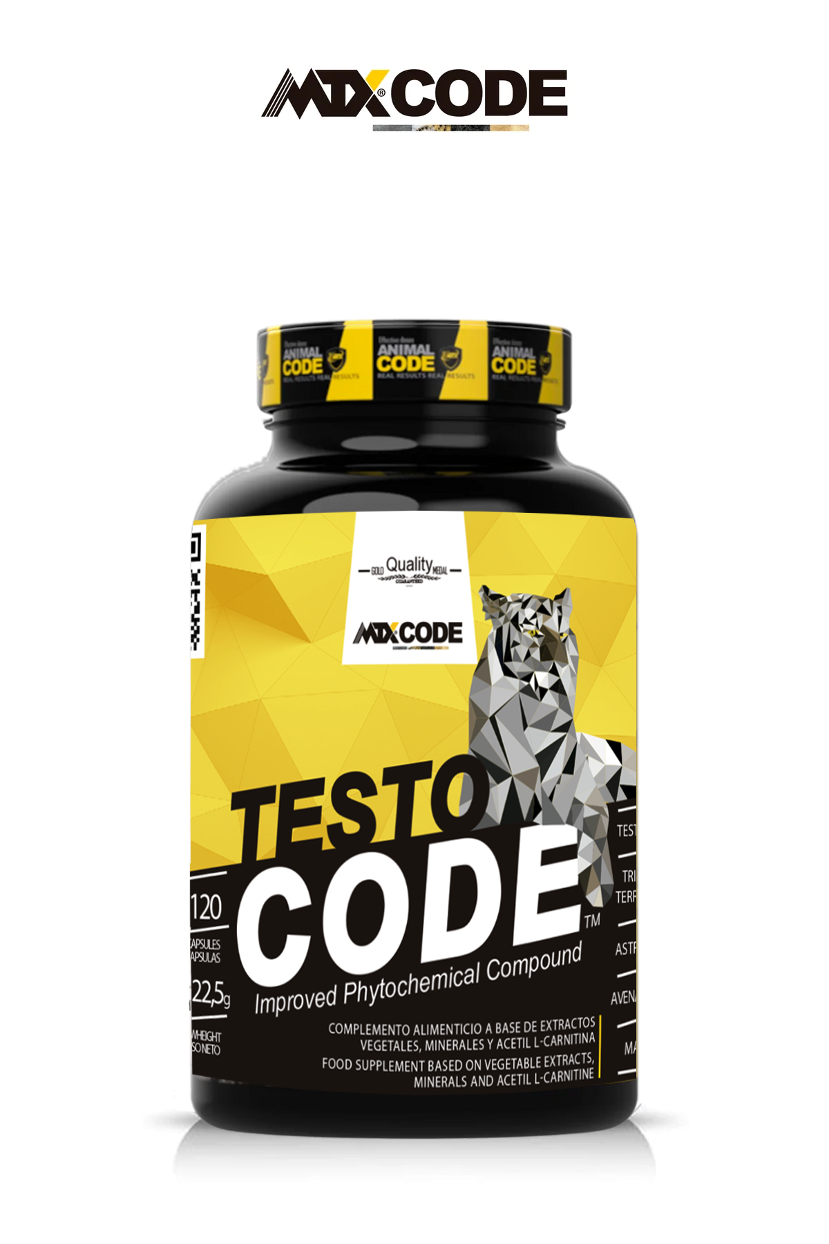 TESTOCODE™(OFERTA 7+1) [120cap/850MG] PVP(unidad): 39,9€