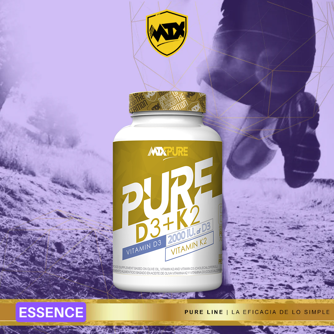 D3 & K2 PURE™ (OFERTA 7+1) 60 Perlas /700MG * PVPR: 17,16€ (unidad)
