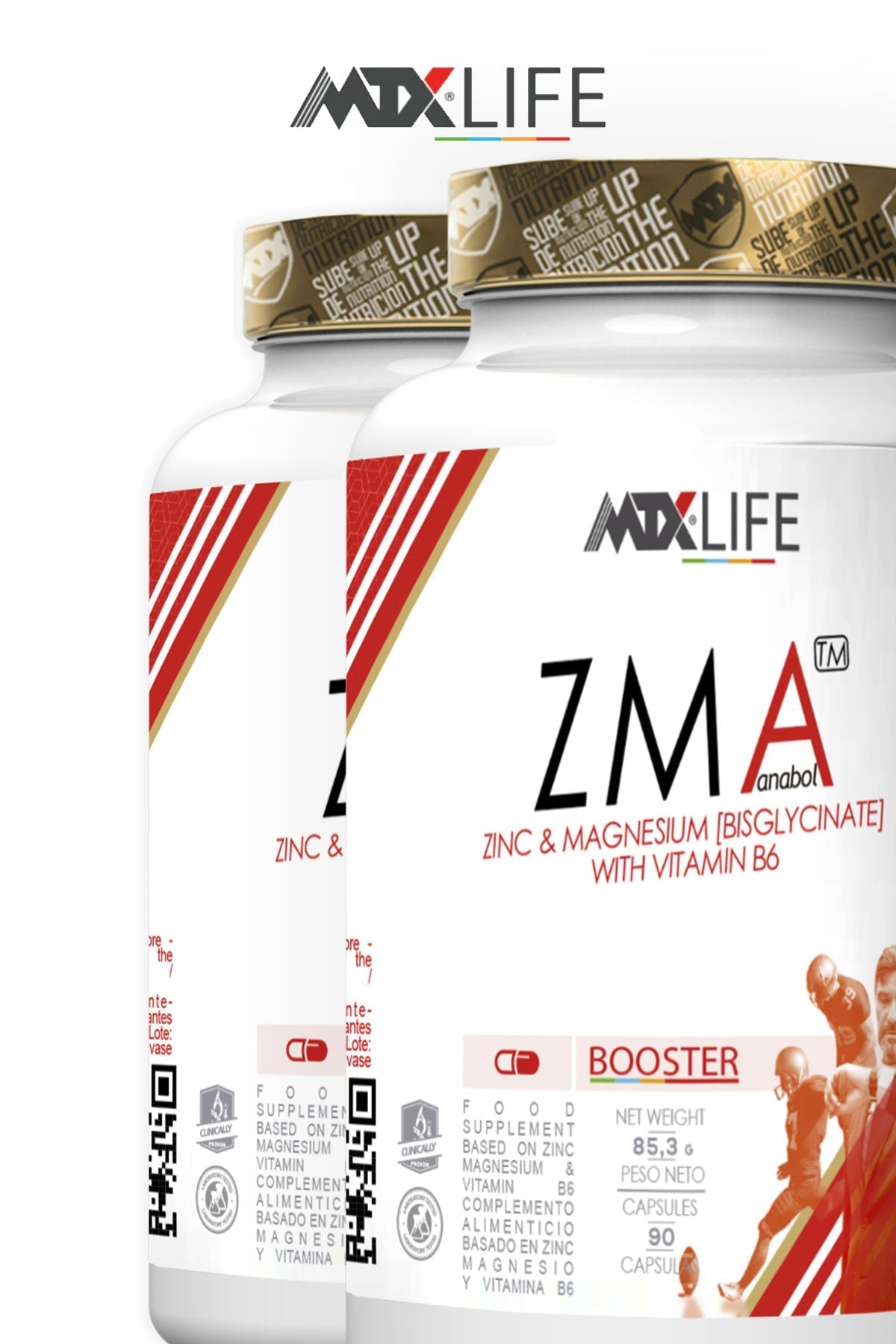 ZMA LIFE™(OFERTA 7+1) [90 caps] * PVP(unidad): 16,9€