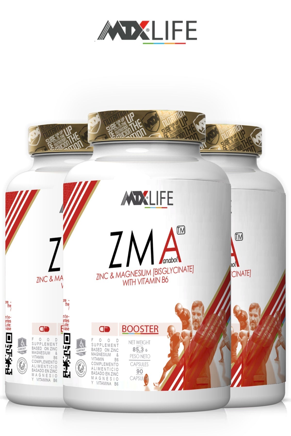 ZMA LIFE™(OFERTA 7+1) [90 caps] * PVP(unidad): 16,9€