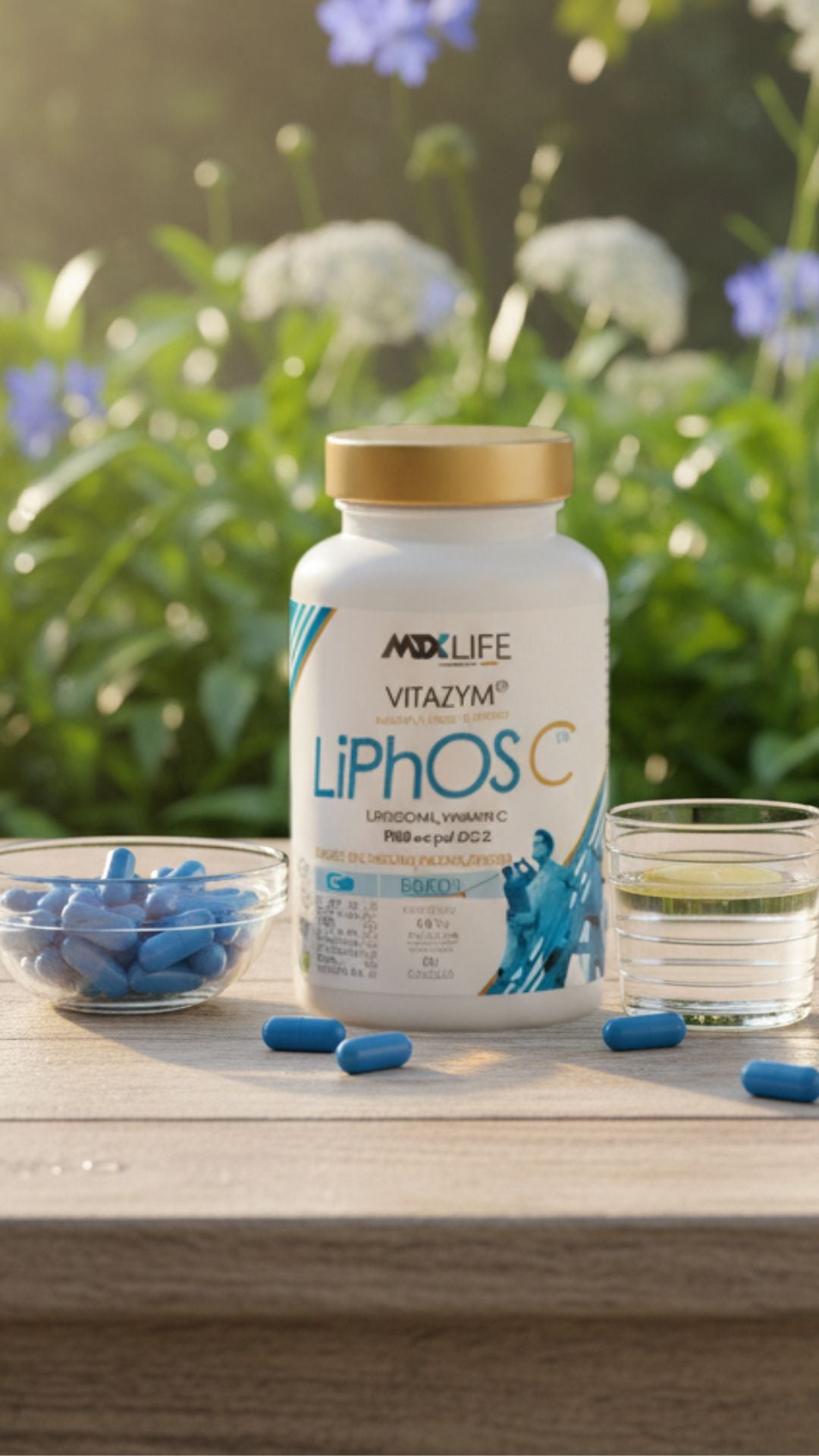 LIPHOS C™ | Vitamina C Liposomal de Alta Biodisponibilidad | 90caps OFERTA 7+1 O 10+2