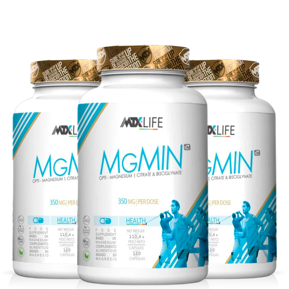 MGMIN LIFE™ [350mg /dose | 120 caps ] [OFERTA 7+1] PVP 18,90€