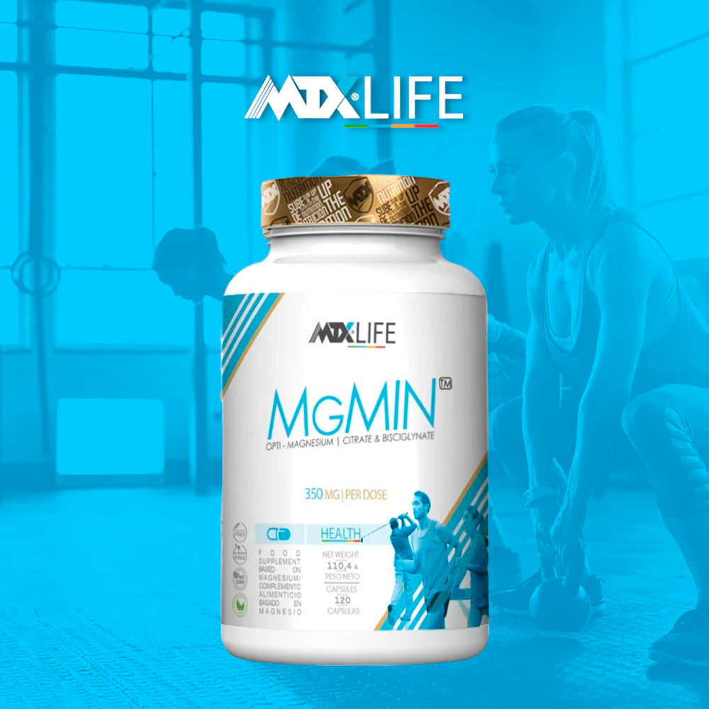 MGMIN LIFE™ [350mg /dose | 120 caps ] PVP: 18,90€
