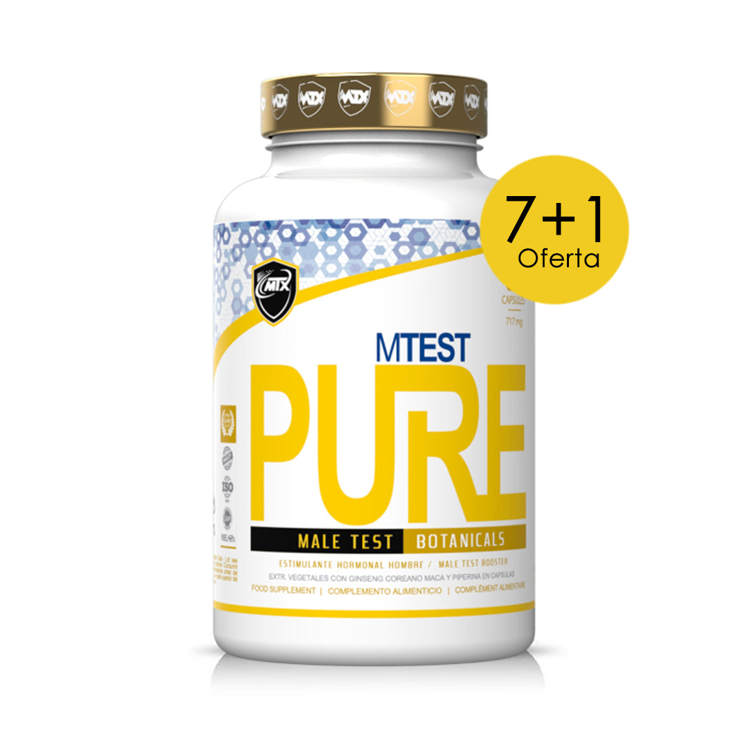 M TEST PURE ™ (OFERTA 7+1)[60CAP/717MG] PVP(unidad): 14,99€