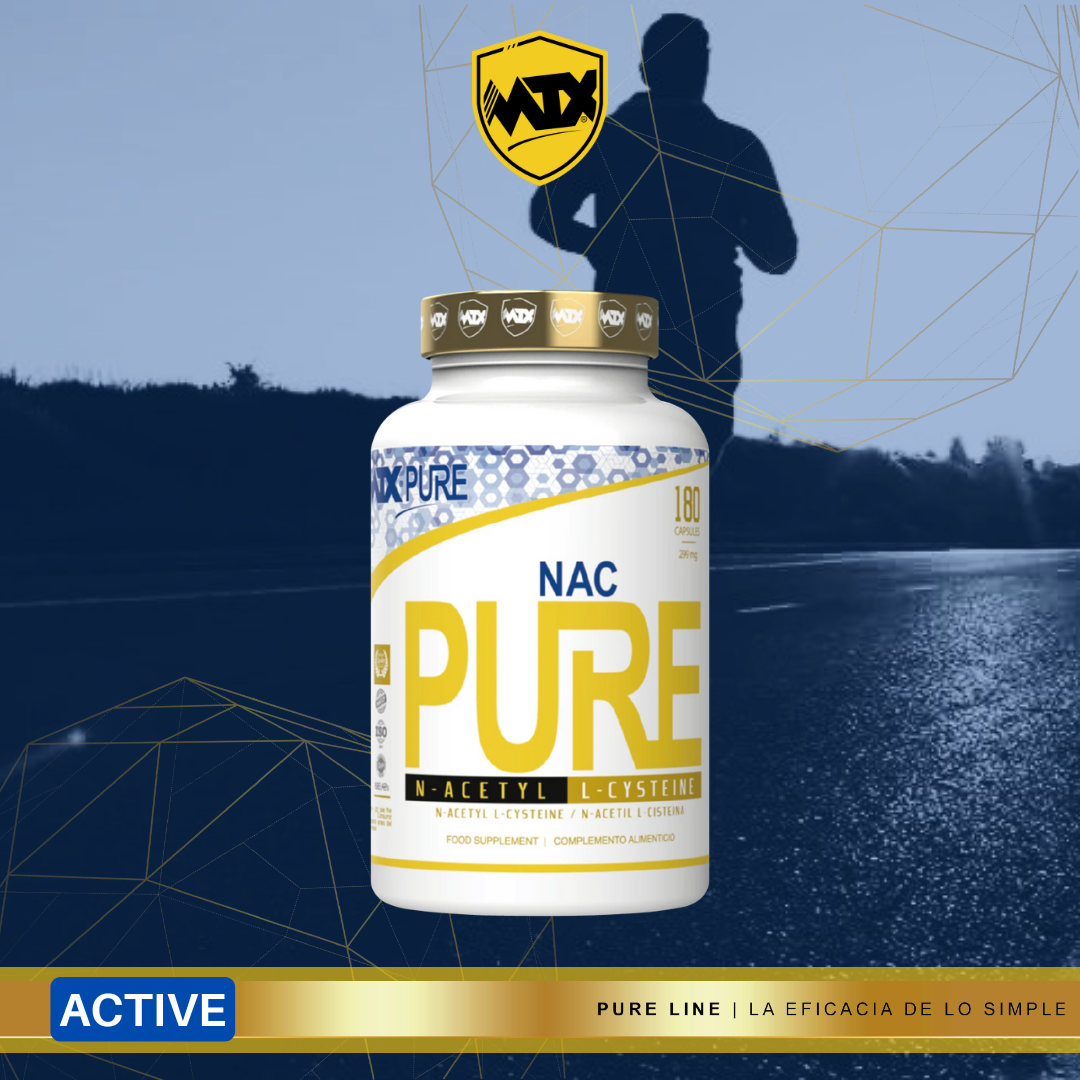 NAC PURE ™(OFERTA 7+1) [N-ACETIL CISTEINA 180CAP/299MG ] PVP(unidad): 19,9€