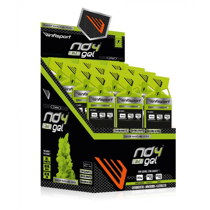 ND4® GEL RATIO MALTODEXTRINA:FRUCTOSA 2:1 30G carbohidratos