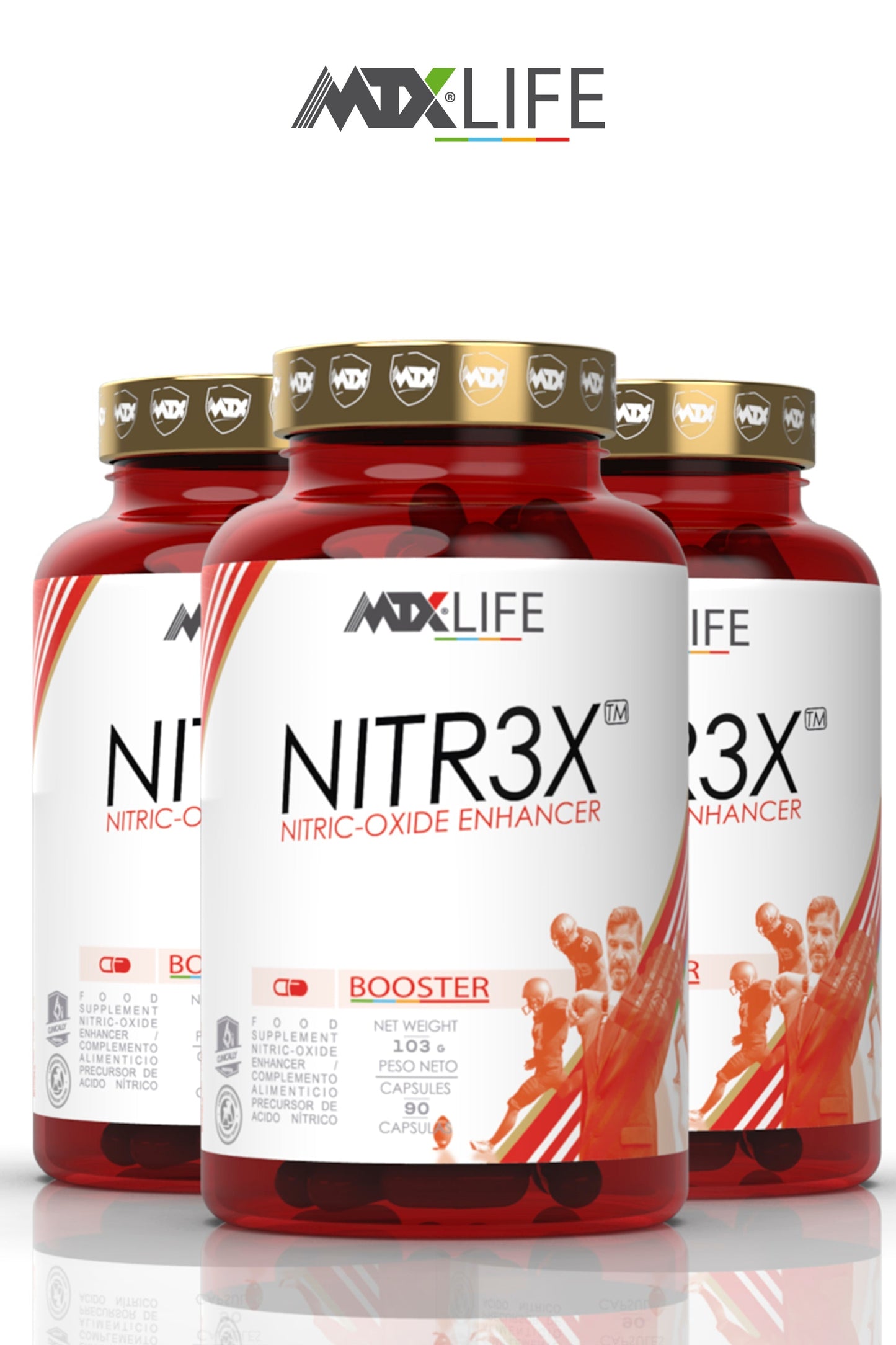 NITREX ™ (OFERTA 7+1) [90ACAP/1.144MG] **. PVP (unidad): 31,9€